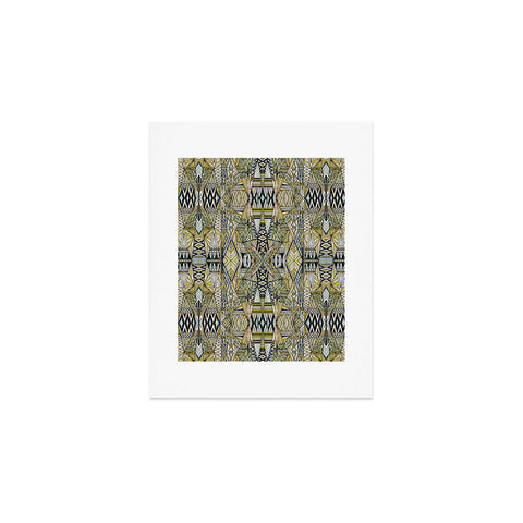Marta Barragan Camarasa Nature tribal pattern Art Print