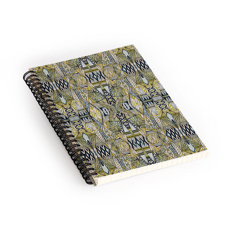 Marta Barragan Camarasa Nature tribal pattern Spiral Notebook