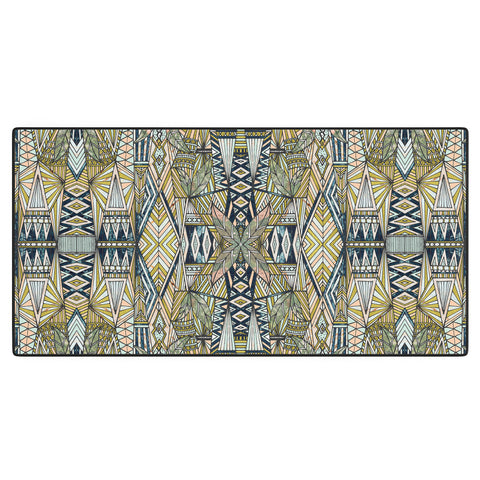 Marta Barragan Camarasa Nature tribal pattern Desk Mat