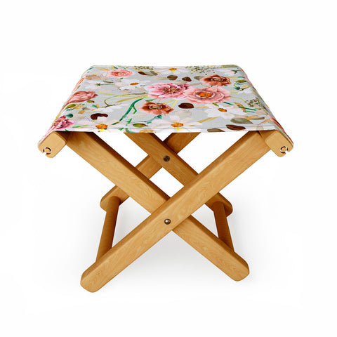 Marta Barragan Camarasa Nice garden blooms Folding Stool