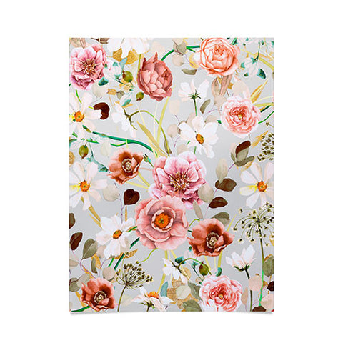 Marta Barragan Camarasa Nice garden blooms Poster