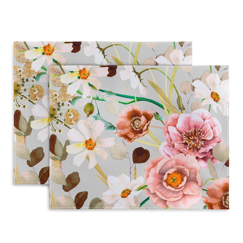 Marta Barragan Camarasa Nice garden blooms Placemat