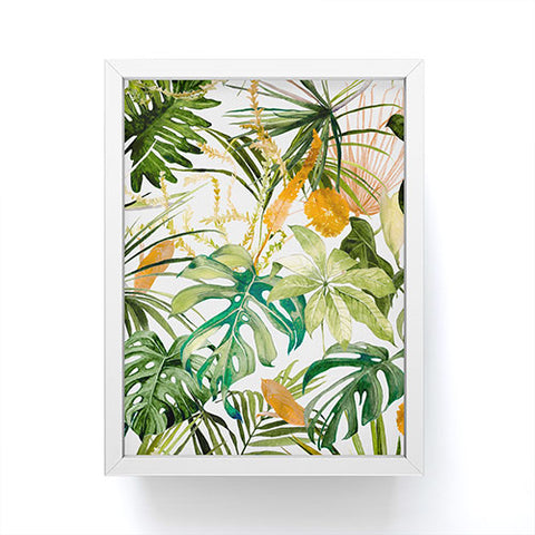Marta Barragan Camarasa Nice jungle Framed Mini Art Print