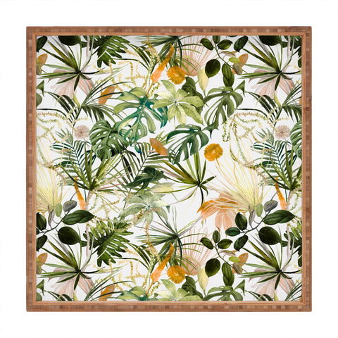 Marta Barragan Camarasa Nice jungle Square Tray