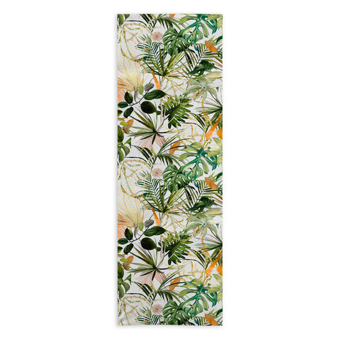 Marta Barragan Camarasa Nice jungle Yoga Towel