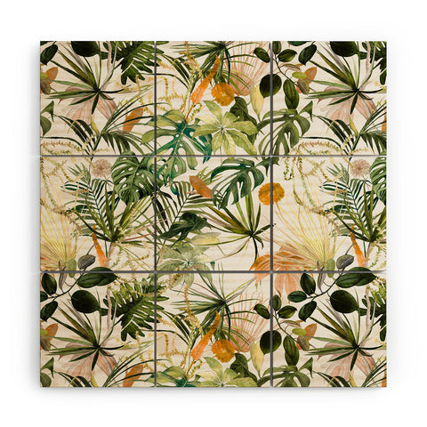 Marta Barragan Camarasa Nice jungle Wood Wall Mural