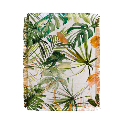 Marta Barragan Camarasa Nice jungle Throw Blanket
