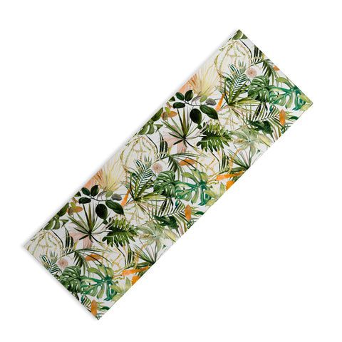 Marta Barragan Camarasa Nice jungle Yoga Mat