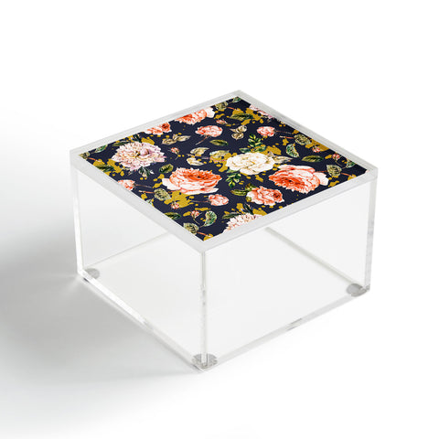 Marta Barragan Camarasa Night garden brushstrokes Acrylic Box