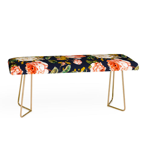 Marta Barragan Camarasa Night garden brushstrokes Bench