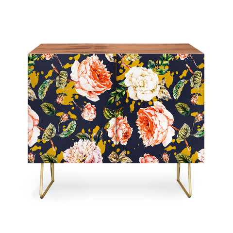 Marta Barragan Camarasa Night garden brushstrokes Credenza