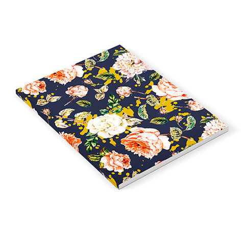 Marta Barragan Camarasa Night garden brushstrokes Notebook