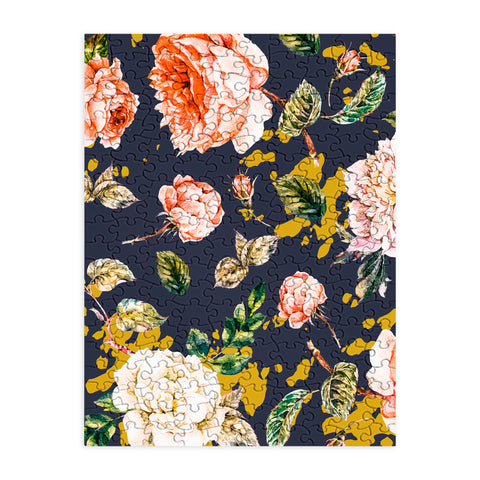 Marta Barragan Camarasa Night garden brushstrokes Puzzle