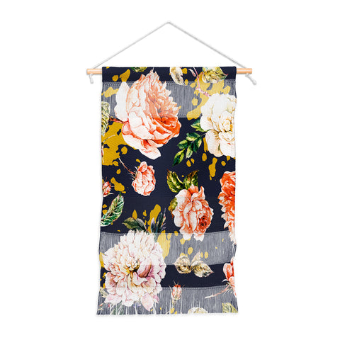 Marta Barragan Camarasa Night garden brushstrokes Wall Hanging Portrait