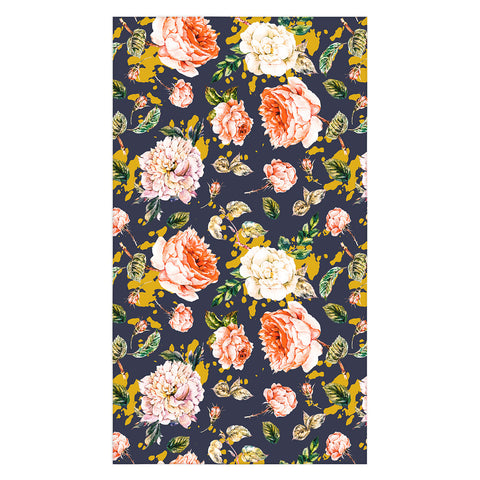 Marta Barragan Camarasa Night garden brushstrokes Tablecloth
