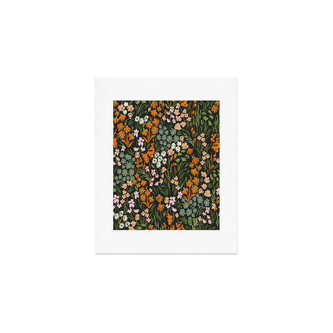Marta Barragan Camarasa Night in the flowered meadow Art Print