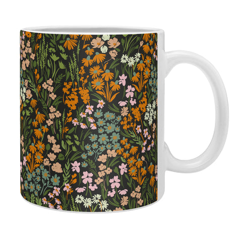 Marta Barragan Camarasa Night in the flowered meadow Coffee Mug