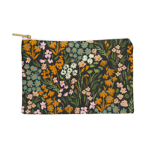 Marta Barragan Camarasa Night in the flowered meadow Pouch