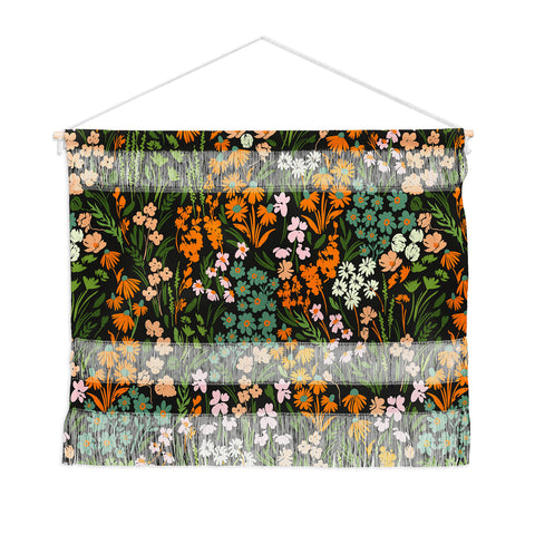 Marta Barragan Camarasa Night in the flowered meadow Wall Hanging Landscape
