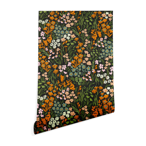 Marta Barragan Camarasa Night in the flowered meadow Wallpaper