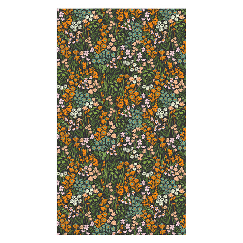 Marta Barragan Camarasa Night in the flowered meadow Tablecloth