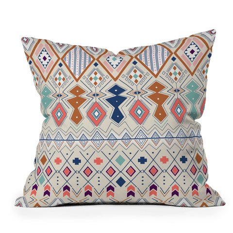 Marta Barragan Camarasa Nomad Dreams Throw Pillow