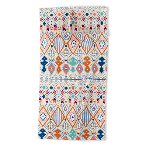 Marta Barragan Camarasa Nomad Dreams Beach Towel
