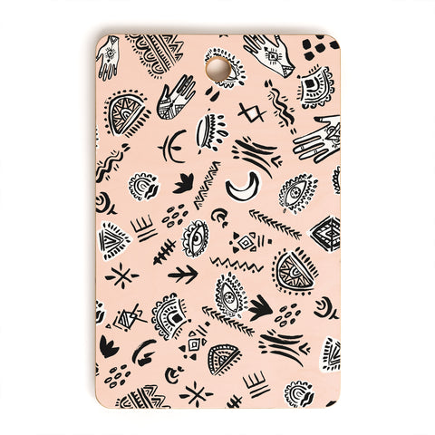 Marta Barragan Camarasa Nomad tribe Cutting Board Rectangle