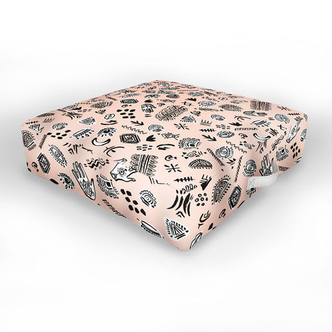 Marta Barragan Camarasa Nomad tribe Outdoor Floor Cushion