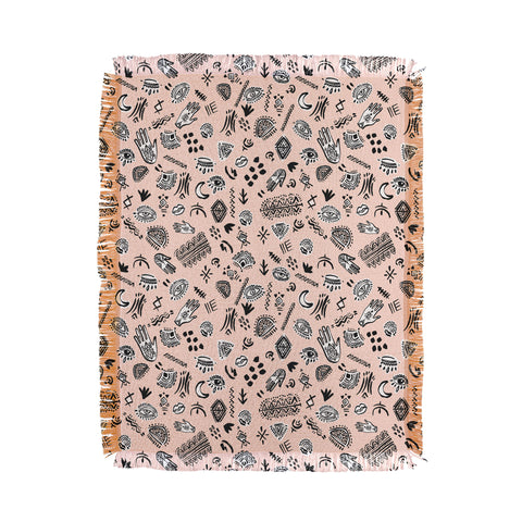 Marta Barragan Camarasa Nomad tribe Throw Blanket