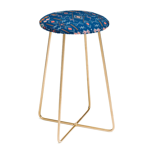 Marta Barragan Camarasa Nomadic tribal elements Counter Stool