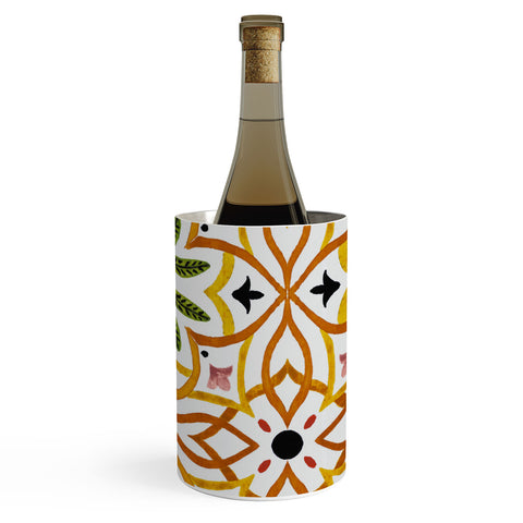 Marta Barragan Camarasa Obsession nature mosaics Wine Chiller