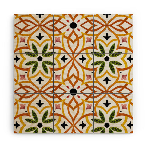 Marta Barragan Camarasa Obsession nature mosaics Wood Wall Mural