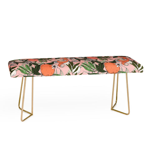 Marta Barragan Camarasa Olives in the orange flowers Bench