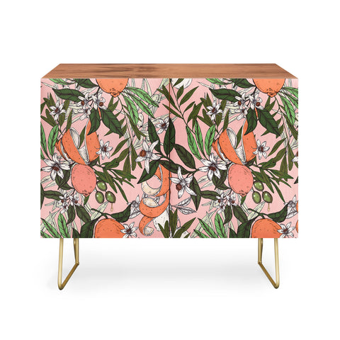 Marta Barragan Camarasa Olives in the orange flowers Credenza