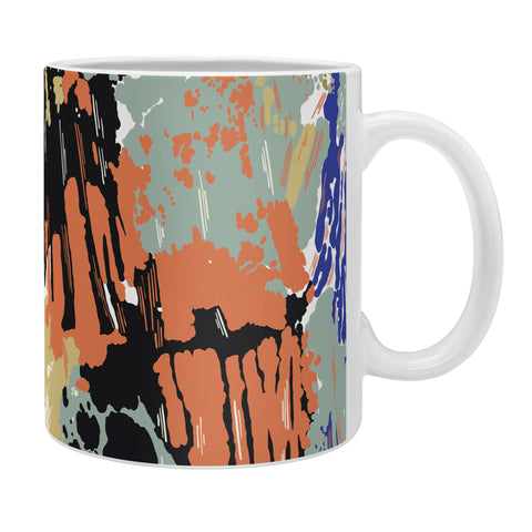 Marta Barragan Camarasa Paintbrush abstract colors 23 Coffee Mug