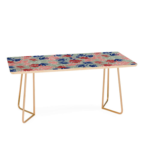 Marta Barragan Camarasa Paintbrush garden blooms C Coffee Table