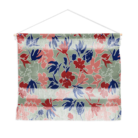 Marta Barragan Camarasa Paintbrush garden blooms C Wall Hanging Landscape