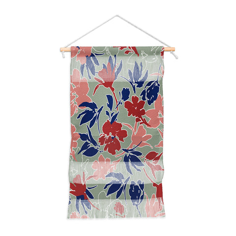 Marta Barragan Camarasa Paintbrush garden blooms C Wall Hanging Portrait