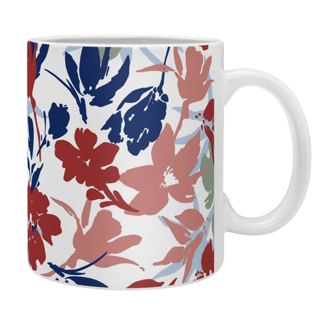 Marta Barragan Camarasa Paintbrush garden blooms Coffee Mug