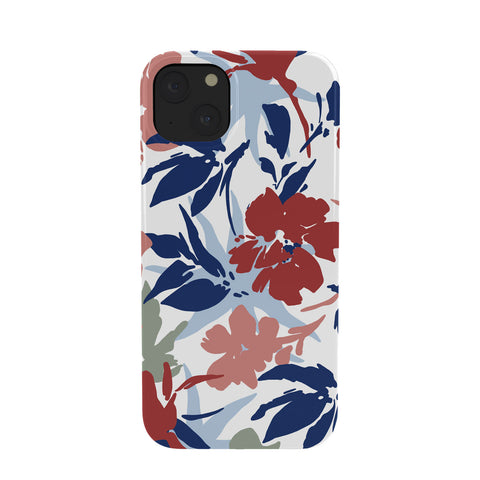 Marta Barragan Camarasa Paintbrush garden blooms Phone Case