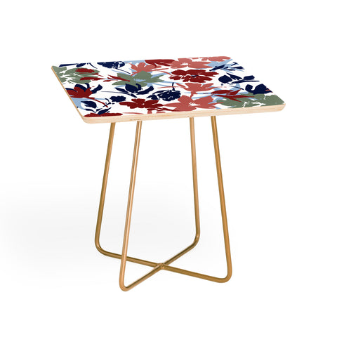 Marta Barragan Camarasa Paintbrush garden blooms Side Table