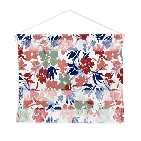 Marta Barragan Camarasa Paintbrush garden blooms Wall Hanging Landscape