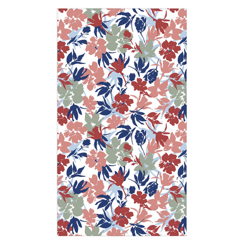Marta Barragan Camarasa Paintbrush garden blooms Tablecloth