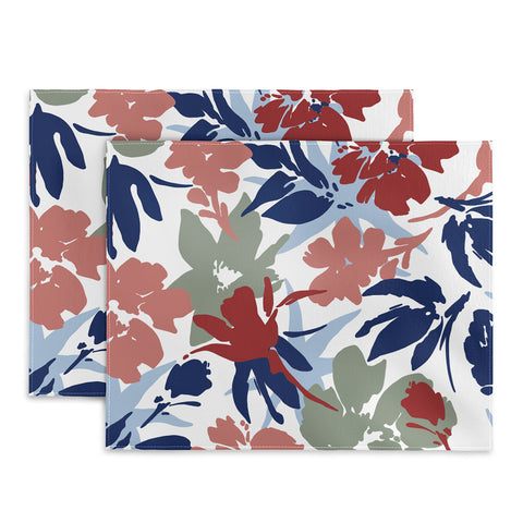 Marta Barragan Camarasa Paintbrush garden blooms Placemat