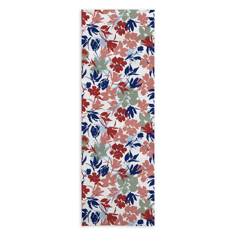 Marta Barragan Camarasa Paintbrush garden blooms Yoga Towel