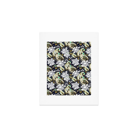 Marta Barragan Camarasa Paisley Bloom Pattern Art Print