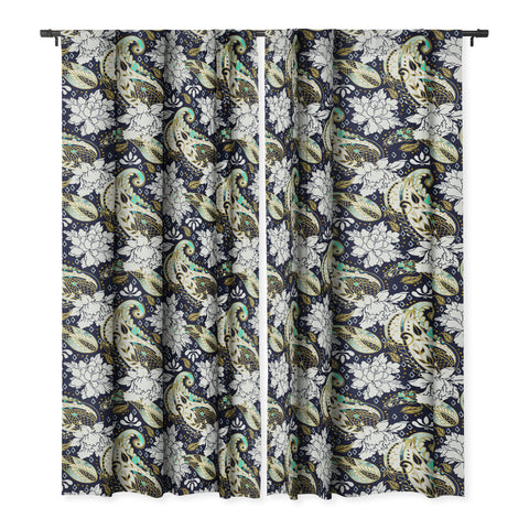 Marta Barragan Camarasa Paisley Bloom Pattern Blackout Non Repeat