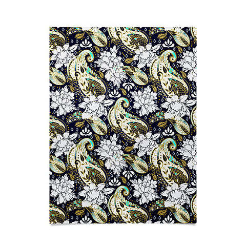 Marta Barragan Camarasa Paisley Bloom Pattern Poster