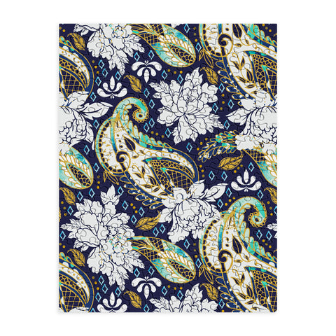 Marta Barragan Camarasa Paisley Bloom Pattern Puzzle